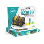 AK Interactive - Washes - Master Acrylic Wash Set 18 Colours