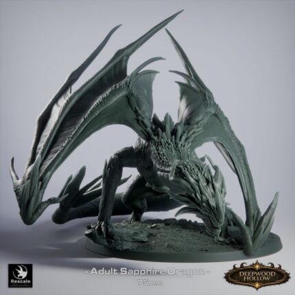 Sapphire Dragon - Adult