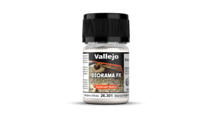 Vallejo Diorama FX Landscape Textures Alkaline White 35ml (0.5-1mm)