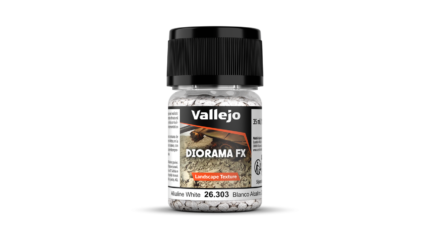 Vallejo Diorama FX Landscape Textures Alkaline White 35ml (2-5mm)