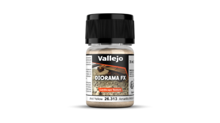 Vallejo Diorama FX Landscape Textures Arid Yellow 35ml (0.1-0.6mm)