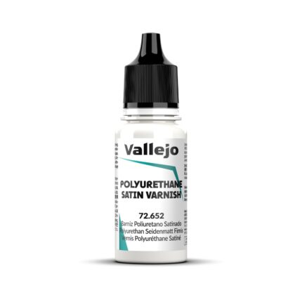 Vallejo Game Colour Polyurethane Satin Varnish 18ml Acrylic Paint