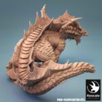 Adult Brown Dragon - Image 2