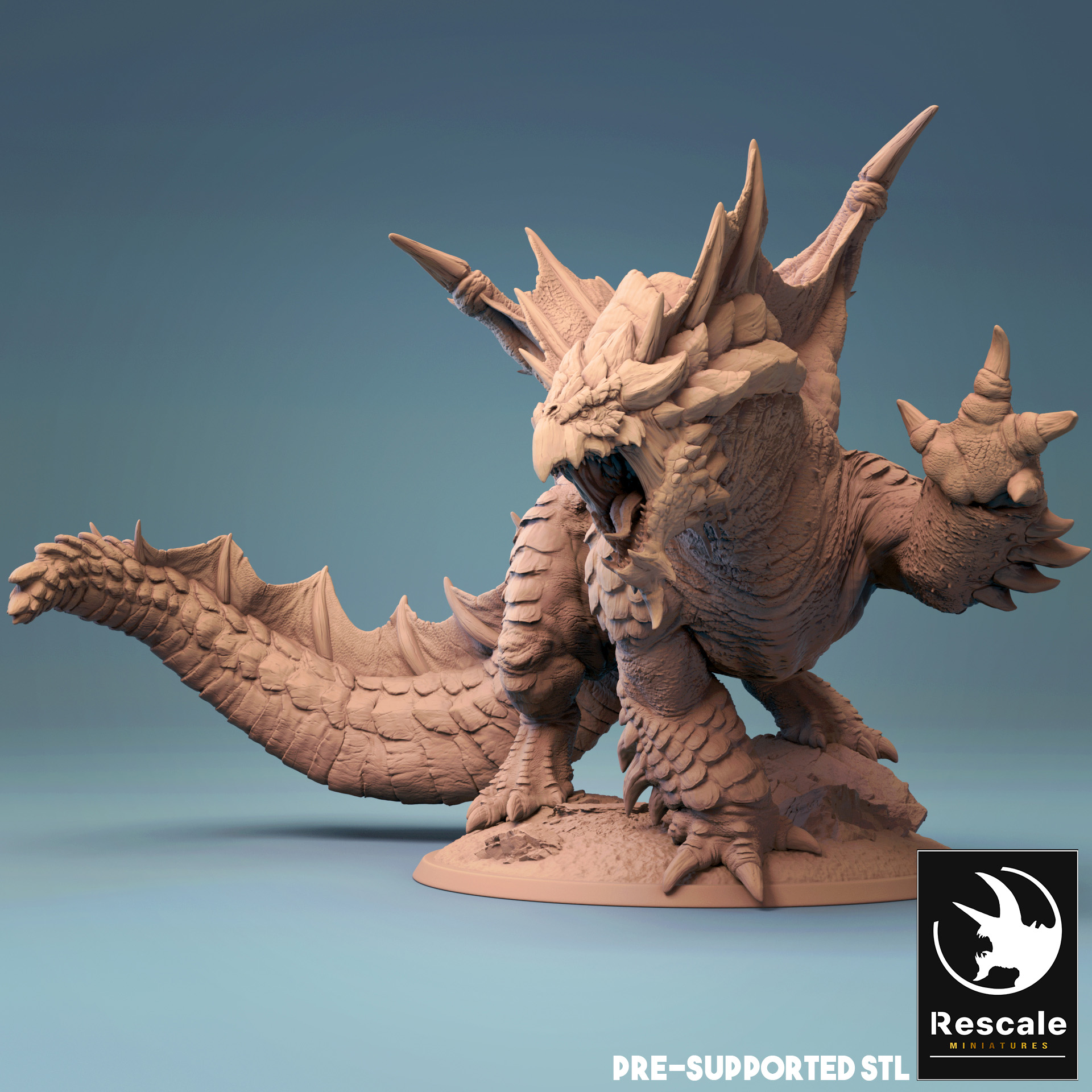 AdultBrownDragon02_New Adult Brown Dragon - Image 1
