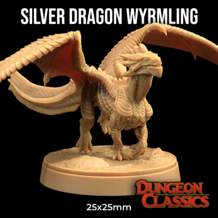 Silver Dragon Wyrmling