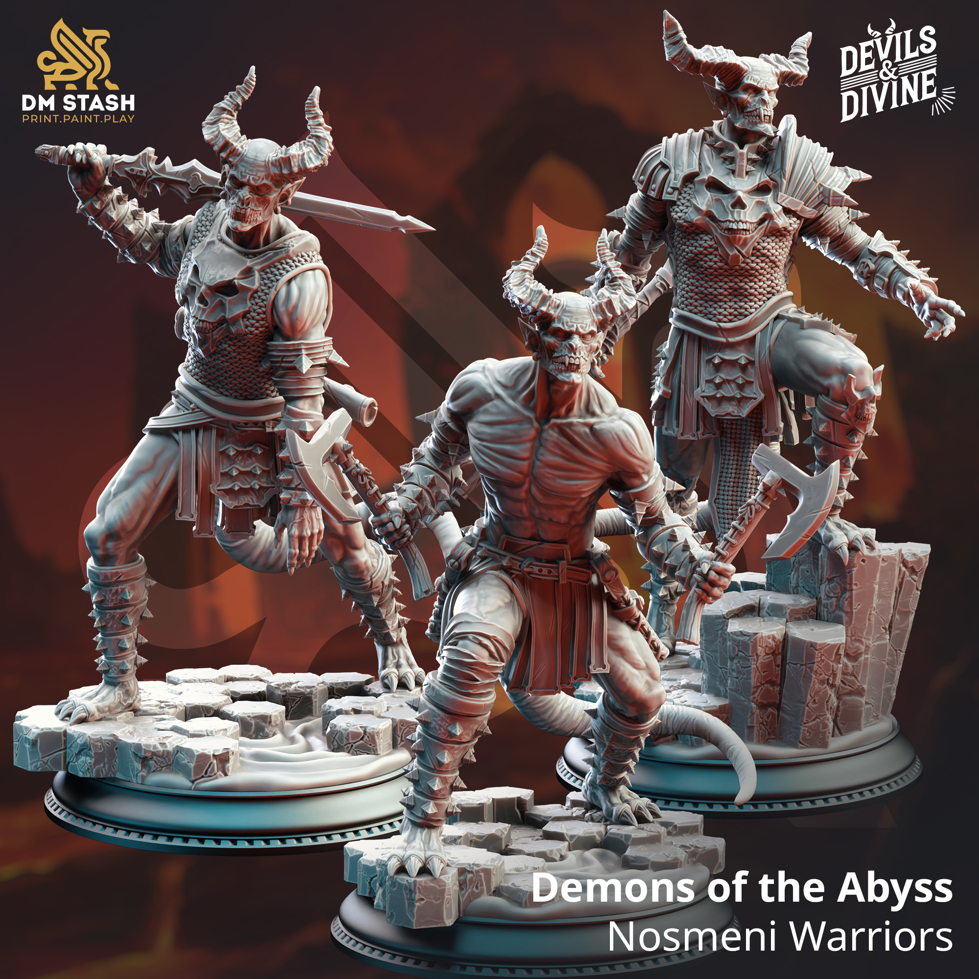 Demons of the Abyss - Nosmeni Warriors Demons of the Abyss – Nosmeni Warriors - Image 1