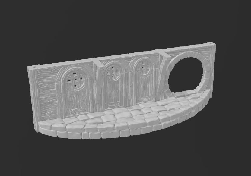 HBK-DOOR-WALL-B HBK Door Wall B - Image 1