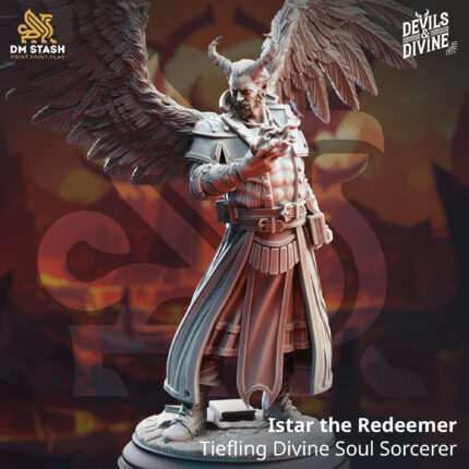 Tiefling Divine Soul Sorcerer - Istar the Redeemer