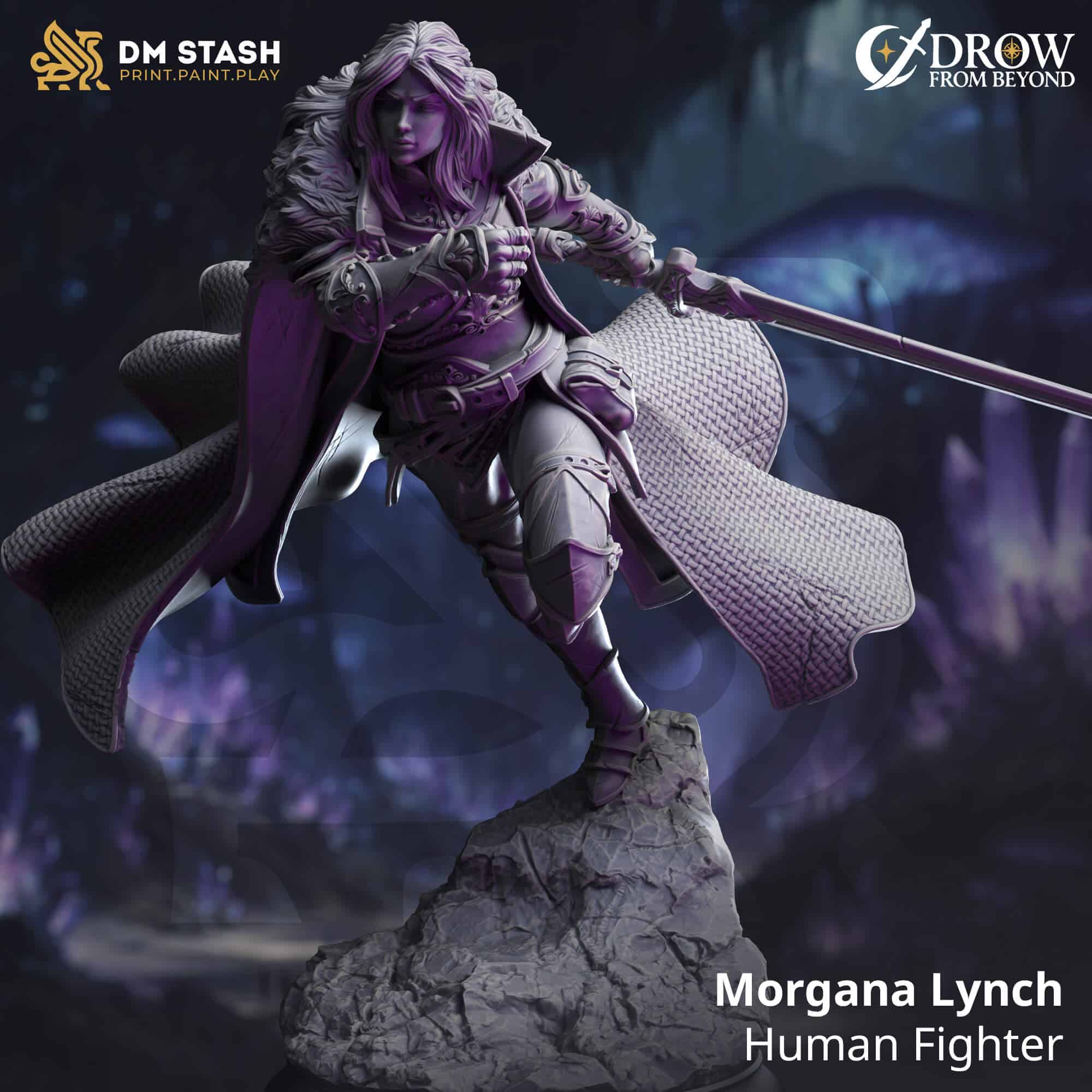 Morgana Lynch - Human Fighter Morgana Lynch - Human Female Fighter - Image 1