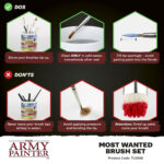 The Army Painter Most Wanted Brush Set - Image 5