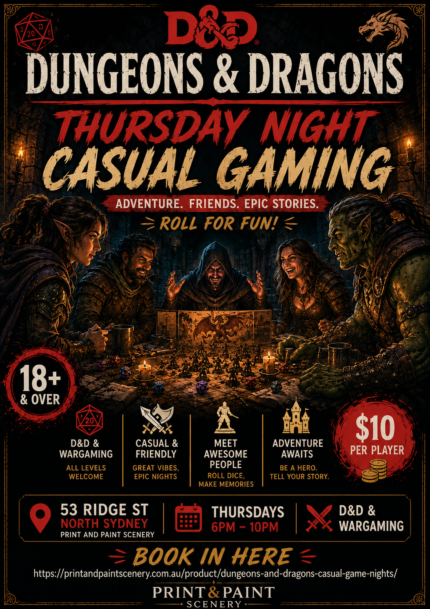 Dungeons And Dragons Casual Game Nights