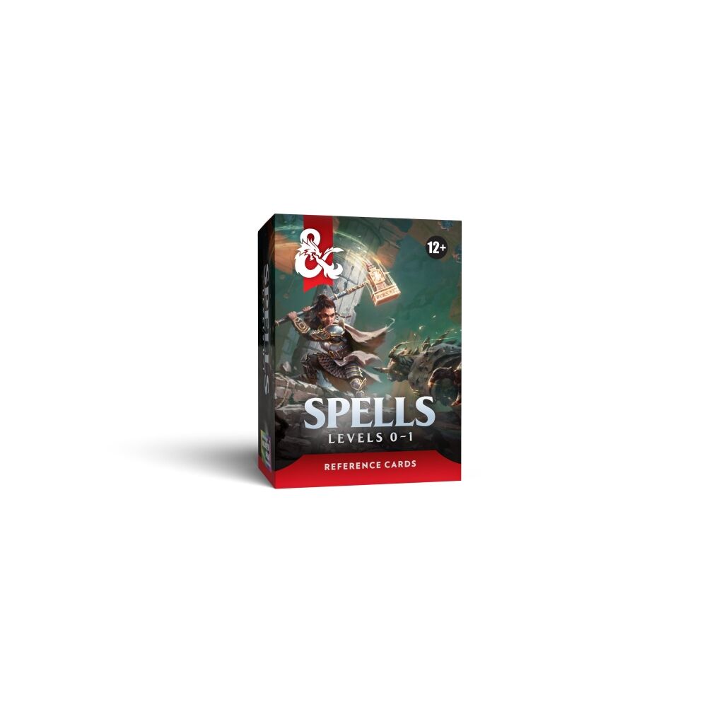 t01_front D&D Reference Cards - Spells: Levels 0–1 - Image 1